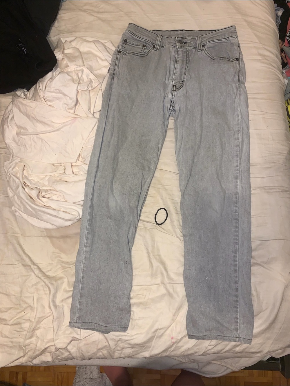 Levi's Light Gray Straight Men's Jeans